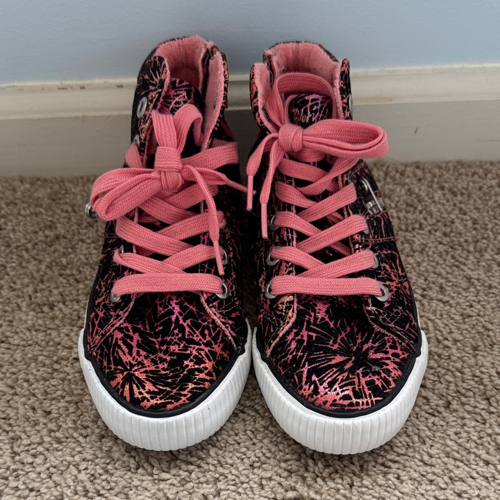 Blowfish Kids Sneakers - Black and Pink